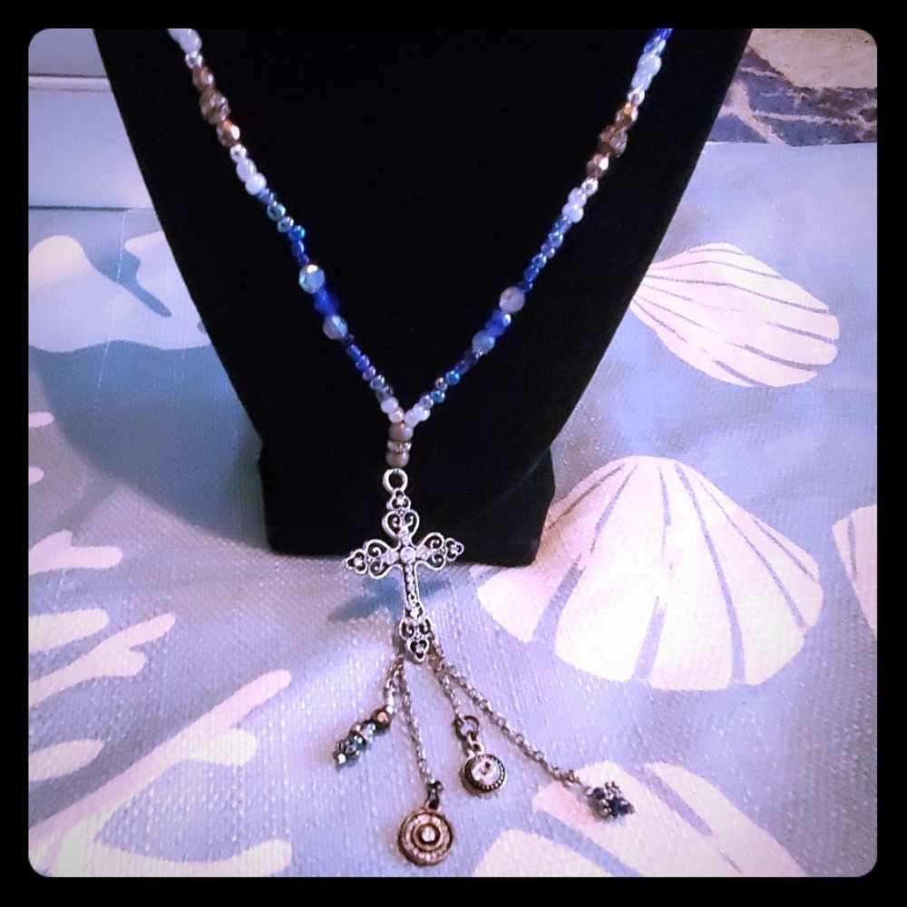 Handmade beaded necklace